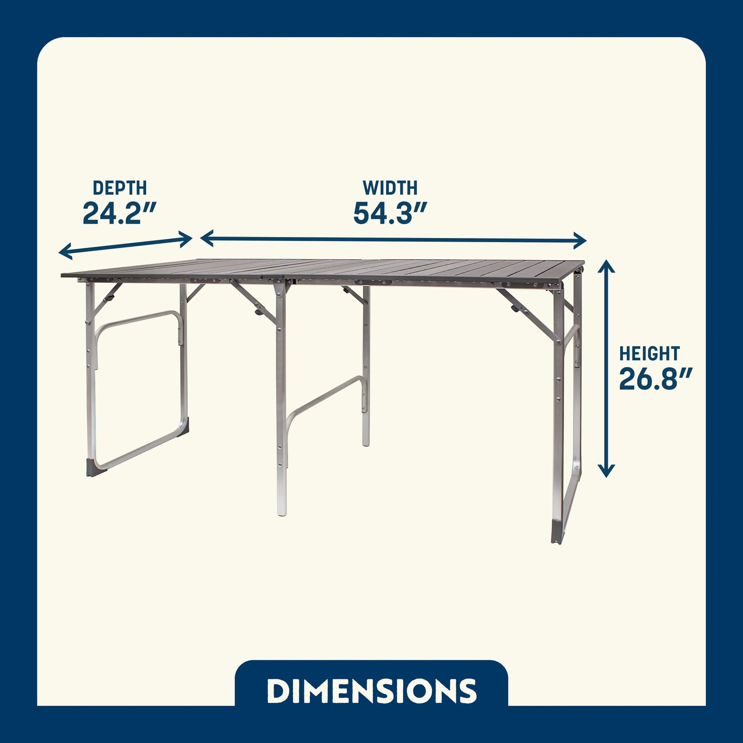 Slim-Fold Table