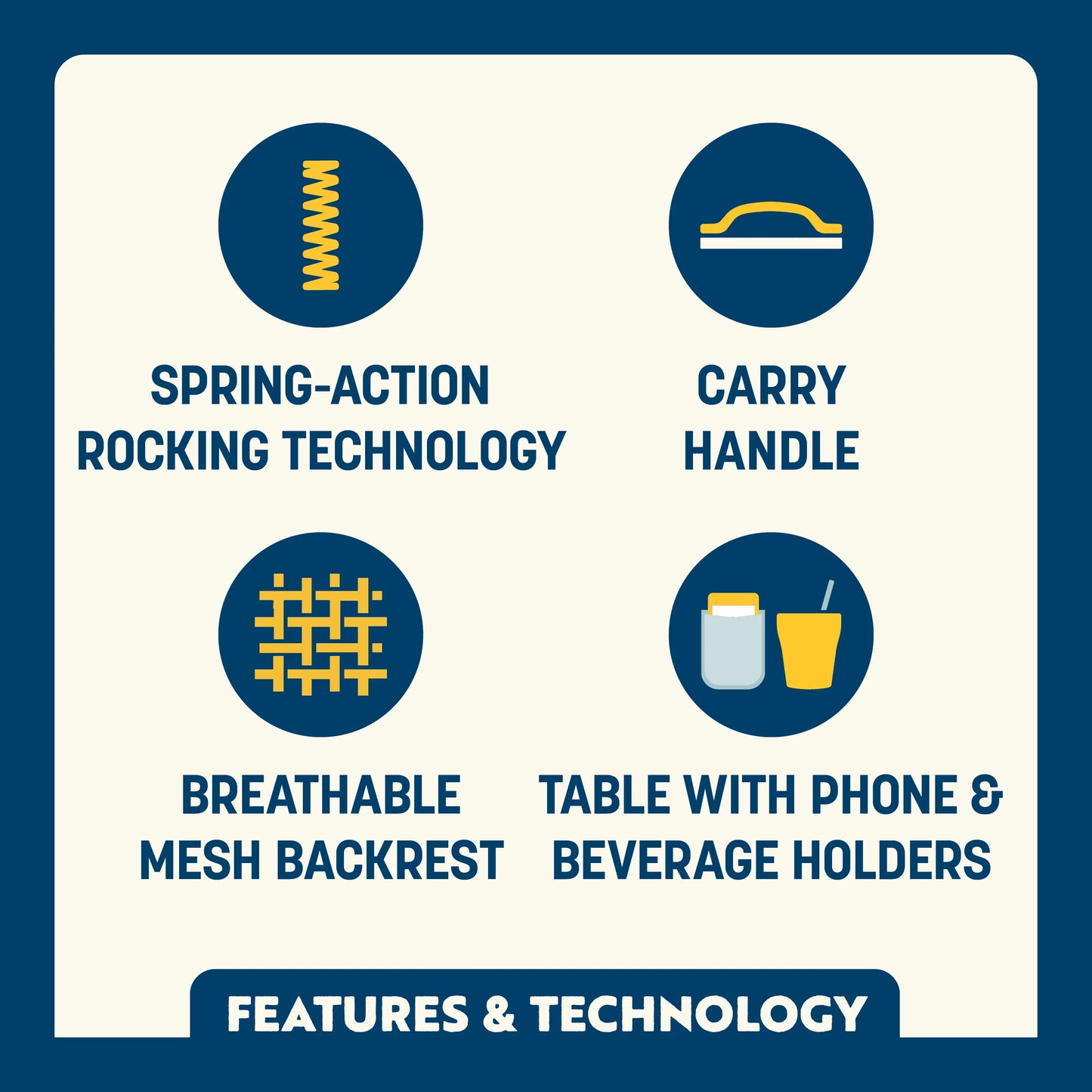 Freestyle Rocker™ with Side Table