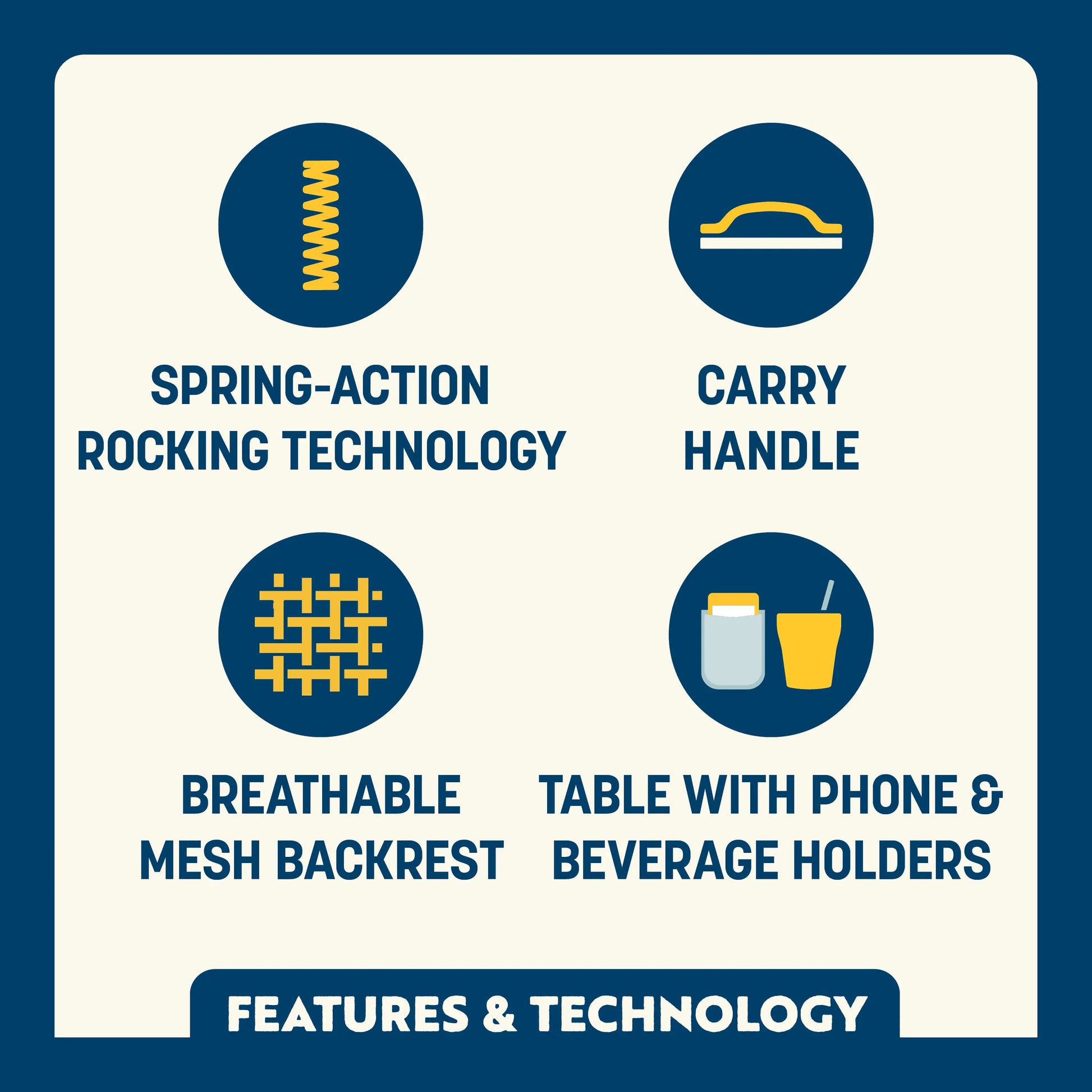 Freestyle Rocker™ with Side Table