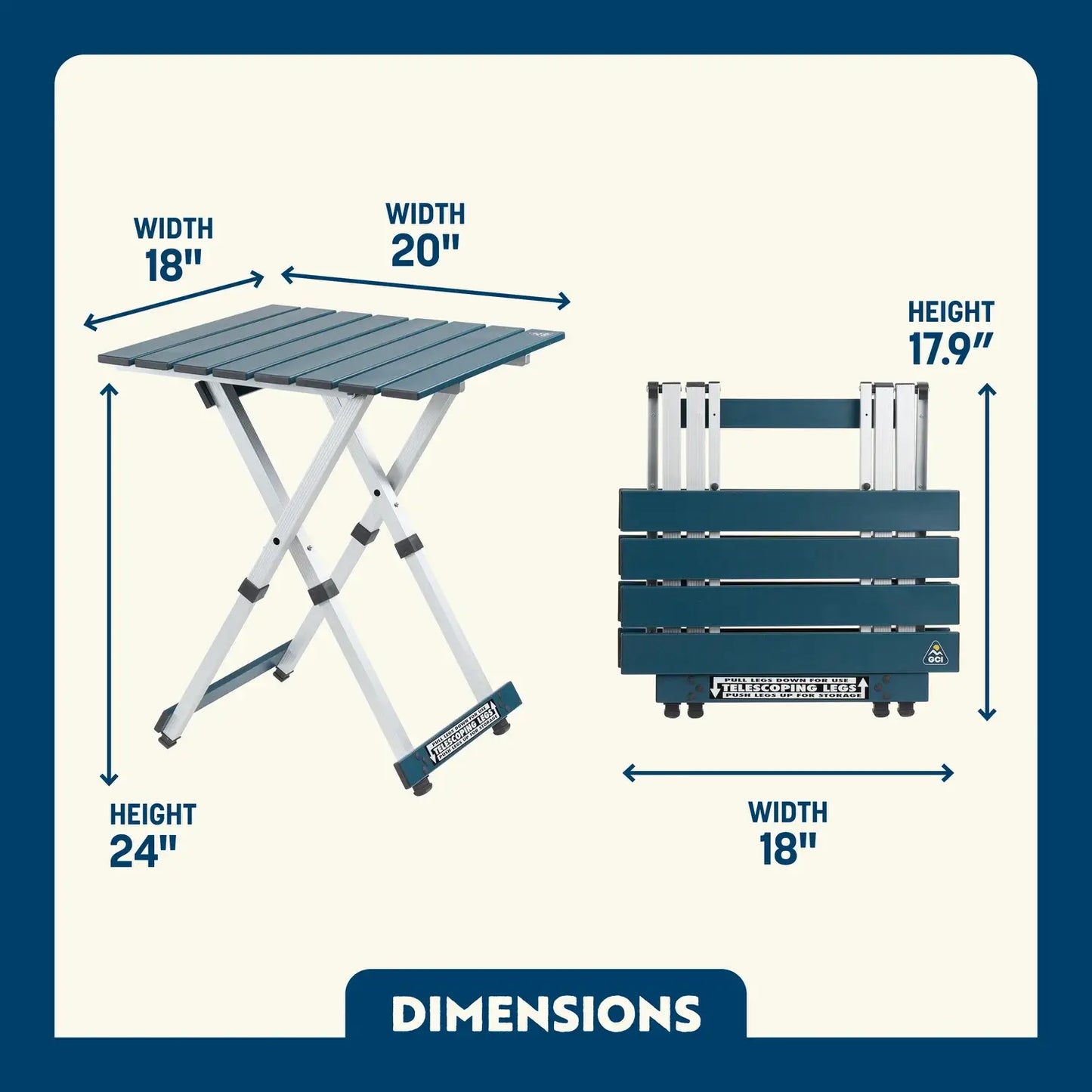 Compact Camp Table 20™