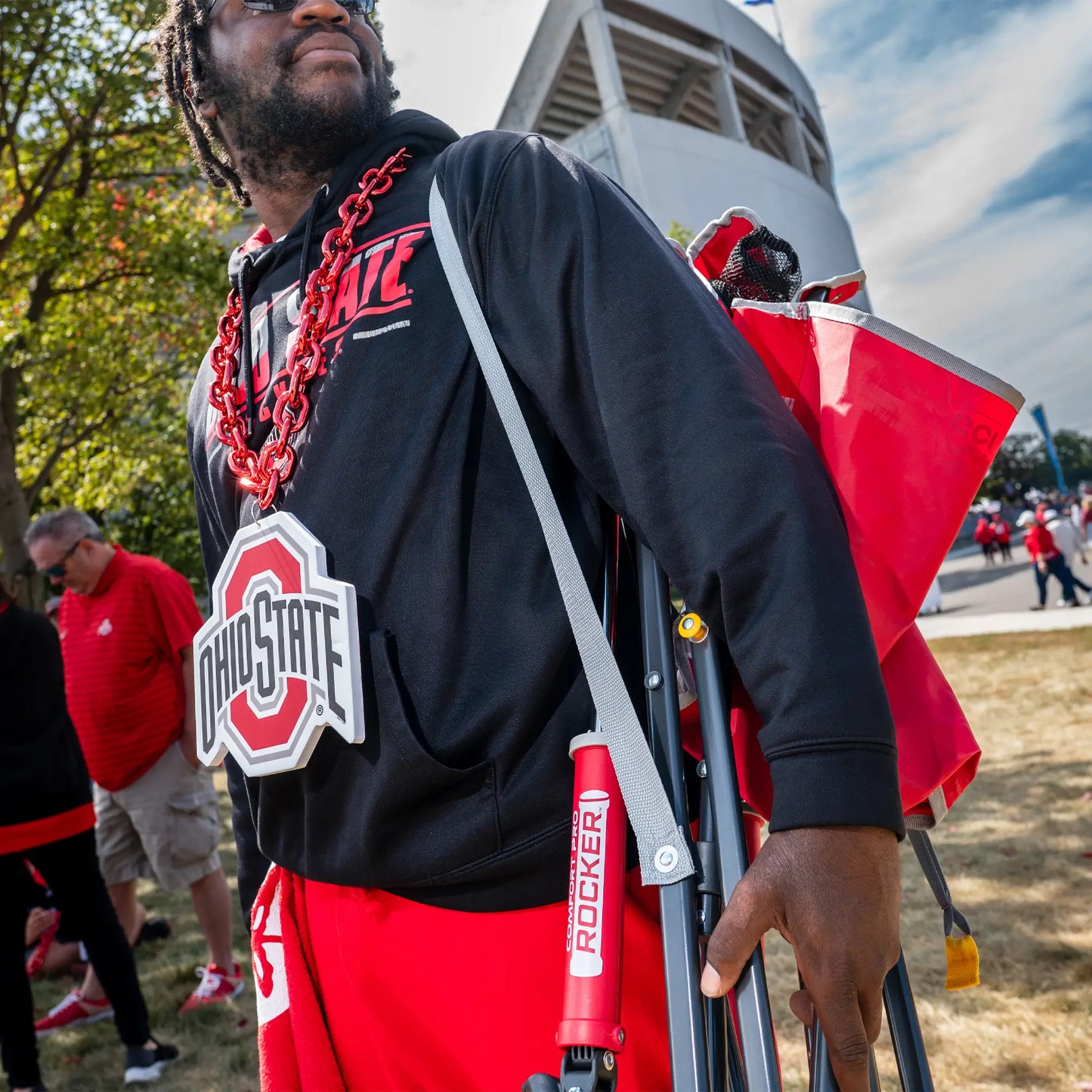 College Comfort Pro Rocker™ - Ohio State Buckeyes