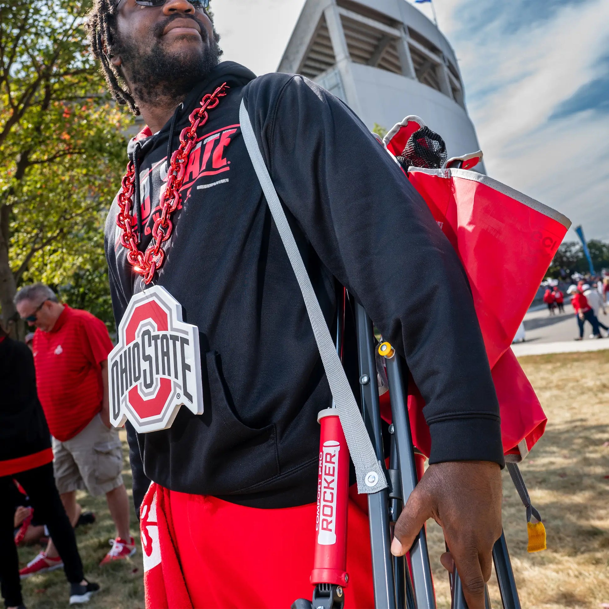 College Comfort Pro Rocker™ - Ohio State Buckeyes