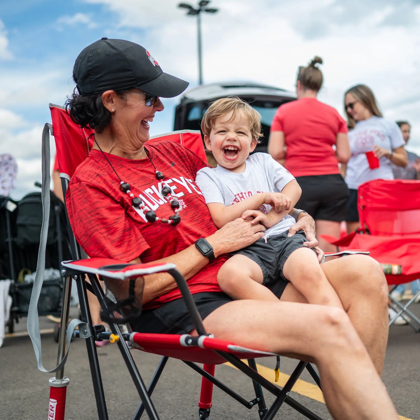 College Comfort Pro Rocker™ - Ohio State Buckeyes